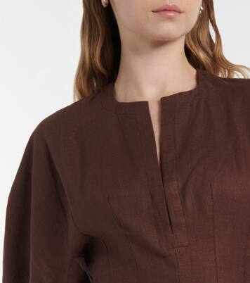 Robe Poet en lin | Faithfull