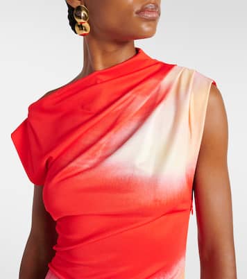 Midikleid aus Jersey | Oscar de la Renta