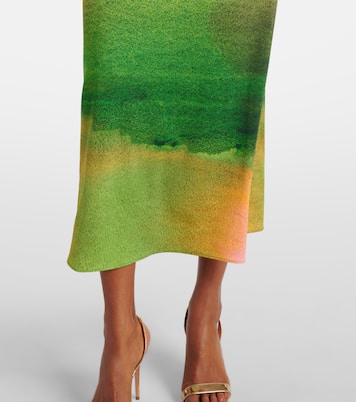 Midikleid aus Jersey | Oscar de la Renta