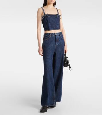 Marri wide-leg jeans | Ganni