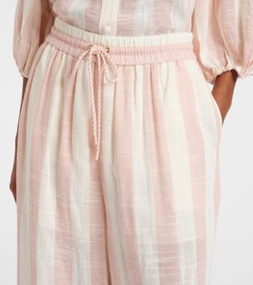 Acacia striped wide-leg pants  | Zimmermann
