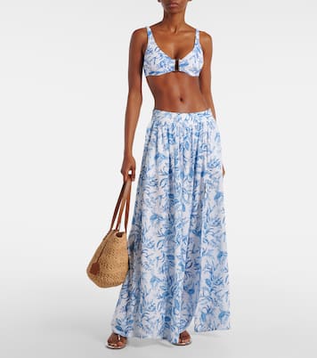 Mira printed maxi skirt | Melissa Odabash