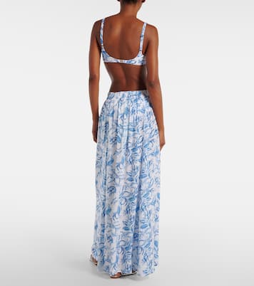 Mira printed maxi skirt | Melissa Odabash