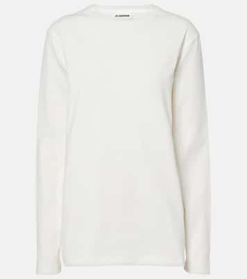 Longsleeve aus Baumwoll-Jersey | Jil Sander