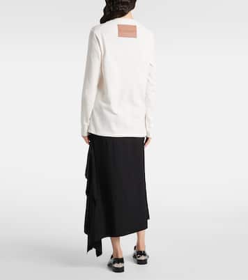 Longsleeve aus Baumwoll-Jersey | Jil Sander