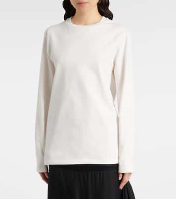 Longsleeve aus Baumwoll-Jersey | Jil Sander
