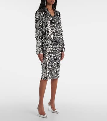 Sequined pencil skirt | Dolce&Gabbana