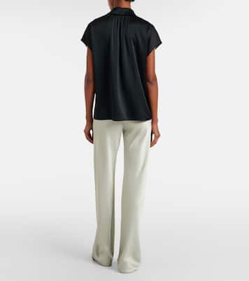 Top aus Seidensatin | Vince