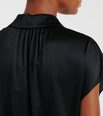 Top aus Seidensatin | Vince