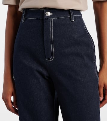 Jeans rectos Zibello de tiro alto | Max Mara