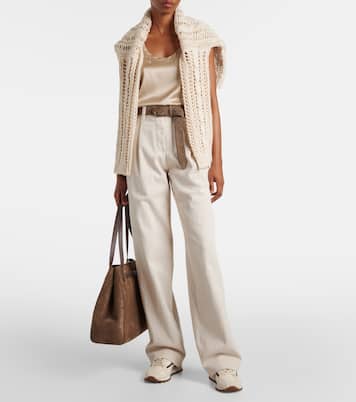 Blusa in misto seta | Brunello Cucinelli