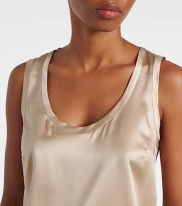 Blusa in misto seta | Brunello Cucinelli