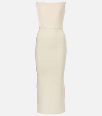 Robe midi en crêpe | Alex Perry