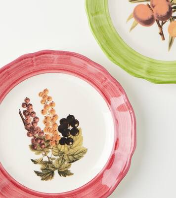 Botanica set of 4 ceramic plates | Les-Ottomans