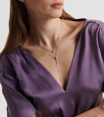 Inner Fire 18kt white gold necklace with diamonds  | Bucherer Fine Jewellery