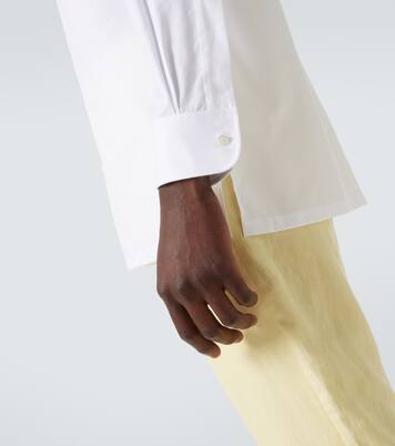 Cotton poplin shirt | Charvet