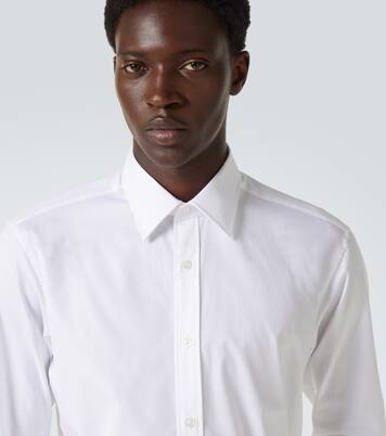 Cotton poplin shirt | Charvet