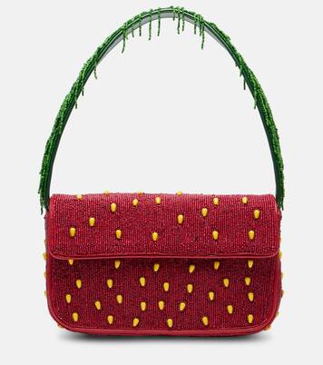 Tommy beaded shoulder bag | Staud