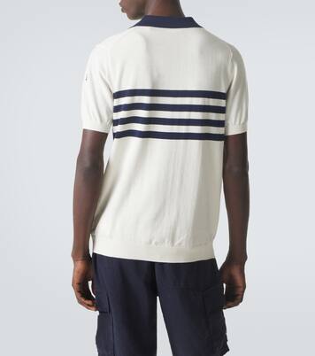 Striped cotton polo shirt | Vilebrequin