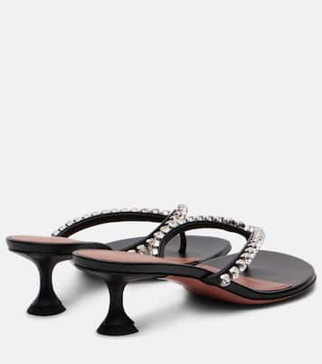 Sandalen Gigi 45 aus Leder | Amina Muaddi