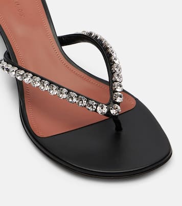Sandalen Gigi 45 aus Leder | Amina Muaddi