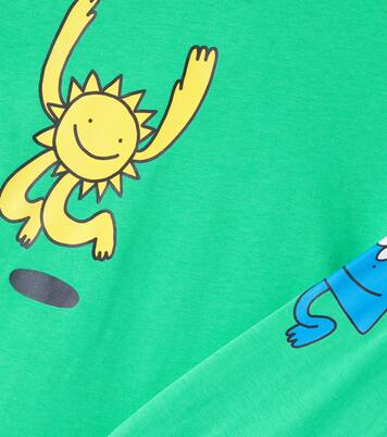 Printed cotton sweatshirt | Stella McCartney Kids