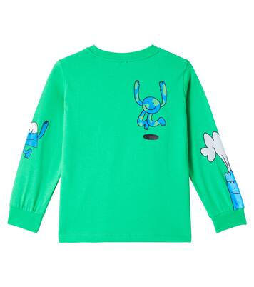 Printed cotton sweatshirt | Stella McCartney Kids