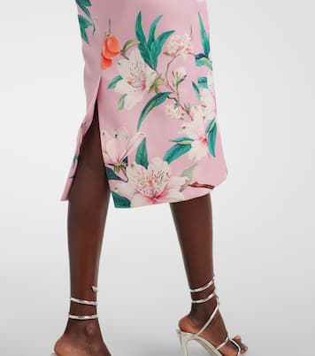 Midikleid Larissa aus Satin | Leo Lin