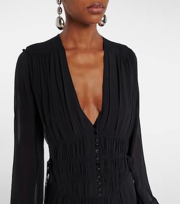 Briane shirred maxi dress | Marant Etoile