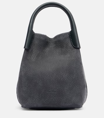 Bale Micro leather bucket bag | Loro Piana