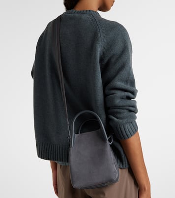Bale Micro leather bucket bag | Loro Piana