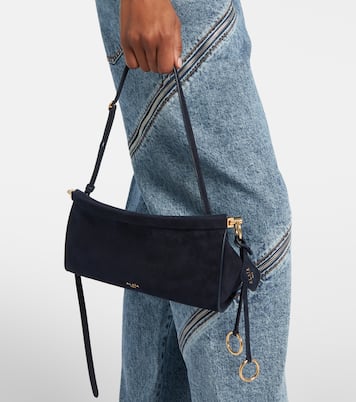 Borsa a spalla Le Click Small in suede | Alaïa