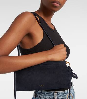 Borsa a spalla Le Click Small in suede | Alaïa