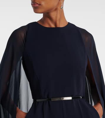 Vertice caped cady jumpsuit | Max Mara