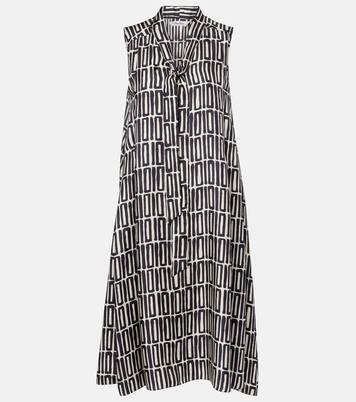 Jackie silk twill midi dress | 'S Max Mara
