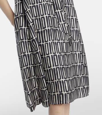 Jackie silk twill midi dress | 'S Max Mara