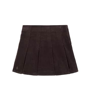 Falda de pana de algodón plisada | Polo Ralph Lauren Kids