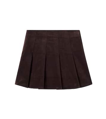 Falda de pana de algodón plisada | Polo Ralph Lauren Kids