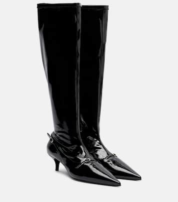 Patent leather knee-high boots  | Magda Butrym