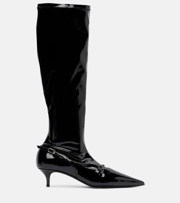 Patent leather knee-high boots  | Magda Butrym