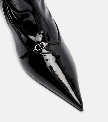 Patent leather knee-high boots  | Magda Butrym