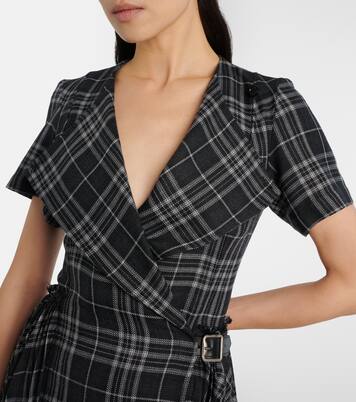 Meryl checked midi dress | Burberry