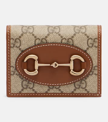 Portafoglio Horsebit 1955 con pelle | Gucci