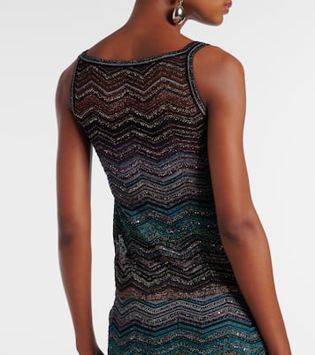 Zigzag lamé top | Missoni