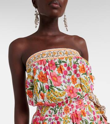 Minikleid Banana Flowers aus Baumwolle | Farm Rio