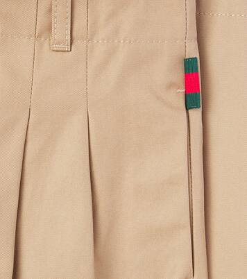 Pantalon Web Stripe en coton | Gucci Kids