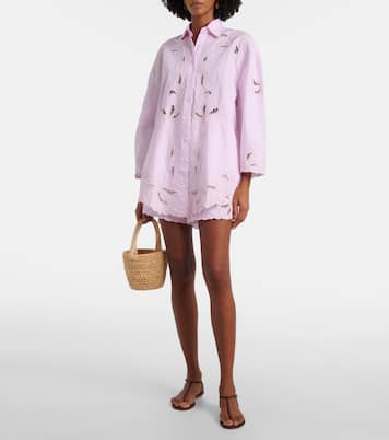 Oversized cotton top | Juliet Dunn