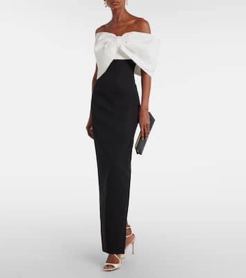 Kace bow-detail gown | Rachel Gilbert