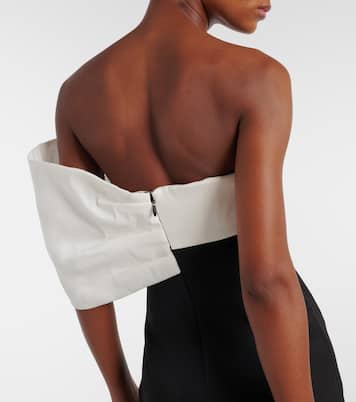 Kace bow-detail gown | Rachel Gilbert