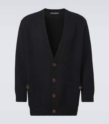 Cardigan DG aus einem Wollgemisch | Dolce&Gabbana